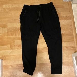 Black south pole joggers, XL, 100% polyester